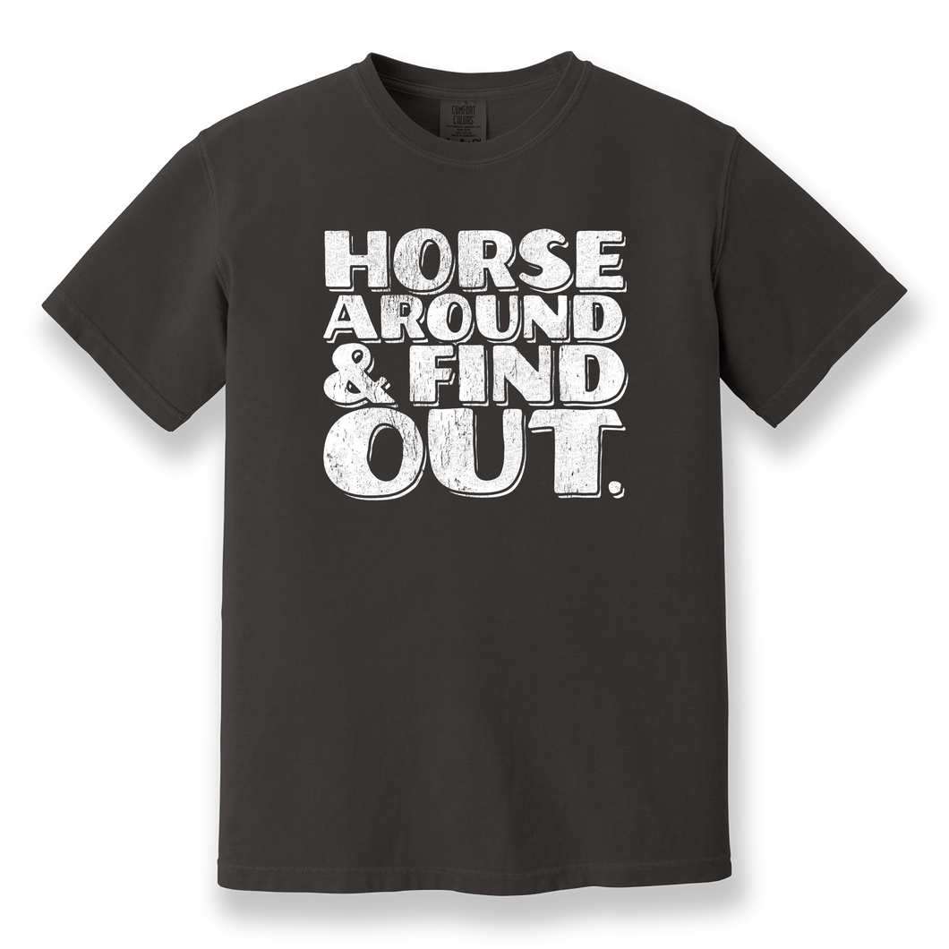 Horse Around & Find Out Comfor Color® Tee